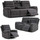 Sicily Grey Chenille Fabric Electric Recliners 3 + 2 + 1