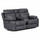 Tokyo 2 Seater Grey Electric Power Recliner Sofa