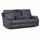 Tokyo 3 + 2 Sofa Suite Grey Electric Power Recliners