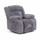 Unico Grey Fabric Electric Reclining Armchair