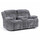 Unico Grey Fabric Electric Reclining 3 + 2 Sofa Suite