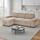 Blake Universal Corner 4 Seater Fabric Sofa Bed
