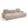 Blake U Shaped Fabric Corner Sofa Bed