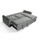 Seattle L Shaped 4 Seater Fabric Corner Sofa Bed