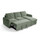 Seattle L Shaped 4 Seater Fabric Corner Sofa Bed