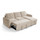 Seattle L Shaped 4 Seater Fabric Corner Sofa Bed