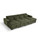 Alora Fabric U-Shaped Sofa with Storage & Headrests