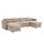 Ria Fabric U-Shaped Sofa with Storage & Headrests
