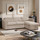 Ria L Shaped 4 Seater Fabric Corner Sofa Bed