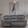 Mendoza Electric Reclining Grey Plush Velvet 3 + 2 + 1