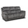 Mendoza Electric Reclining Grey Plush Velvet 3 + 2 + 1