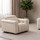 Delilah Electric Reclining Cream Oslo Armchair With Soundbar