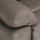 Jax Right Hand Facing Grey Fabric Electric Reclining 4 Seater Sofa