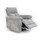 Kent Lucy Dove Grey Electric Reclining 3 Piece Sofa Suite 3 + 1 + 1