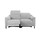 Oscar Fabric Reclining 3 Piece Sofa Suite USB + Adjustable Headrests 2 + 1 + 1