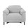 Oscar Fabric Reclining Armchair USB + Adjustable Headrests