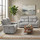 Kent Lucy Dove Grey Electric Reclining Sofa Suite 3 + 2