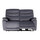 Tilly  Charcoal Electric Reclining 3 Piece Sofa Suite 3 + 2 + 1