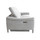Oscar Fabric Reclining 3 Piece Sofa Suite USB + Adjustable Headrests 3 + 2 + 1