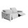 Oscar Fabric Reclining 3 Piece Sofa Suite USB + Adjustable Headrests 3 + 2 + 1