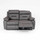 Lucy Ink Grey Electric Reclining 3 Piece Sofa Suite 2 + 1 + 1
