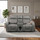 Felix Electric Reclining Black or Grey Sofa Suite