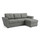 Oregon Universal Corner Sofa Bed Spill Resistant Fabric Beige or Grey