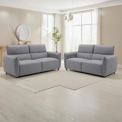 Ashcroft Chenille Fabric Sofa Suite 3 + 2