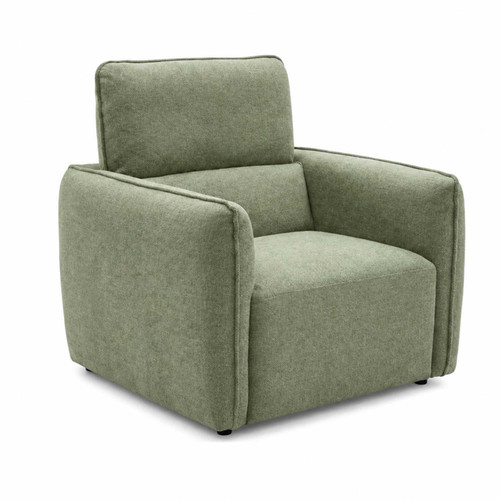 Ashcroft Chenille Fabric Armchair
