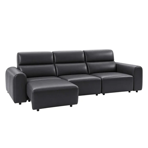 Corby 3 Seater Electric Recliner Sofa Leather