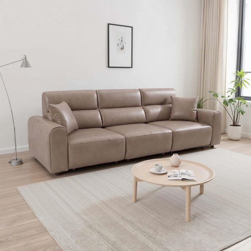 Corby 3 Seater Electric Recliner Sofa Leather