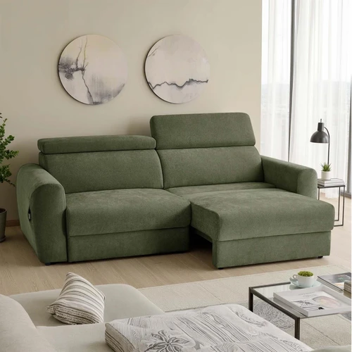 Dawson 3 Seater Electric Sofa Bed with Power Sliding Seats & Headrests