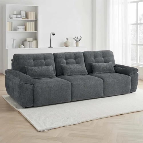 Drayton Electric 3 Seater Sofa Bed with Power Sliding Seat