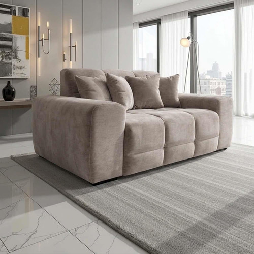 Jenson 2 Seater Plush Velvet Sofa