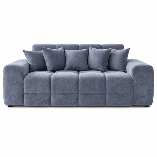 Jenson 3 Seater Plush Velvet Sofa