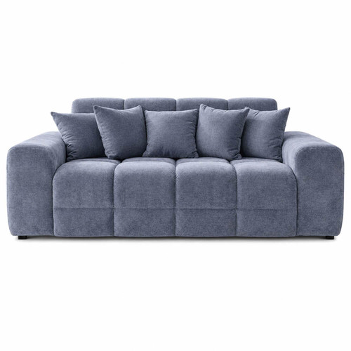 Jenson 3 Seater Plush Velvet Sofa