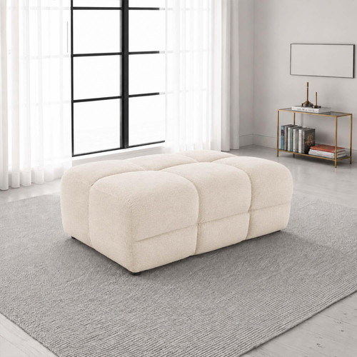 Jenson Plush Velvet Large Footstool