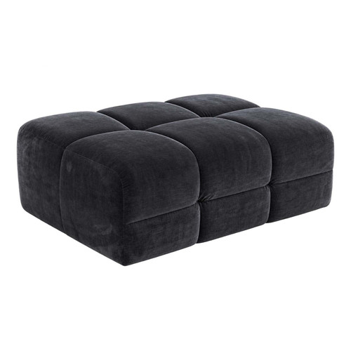 Jenson Plush Velvet Large Footstool
