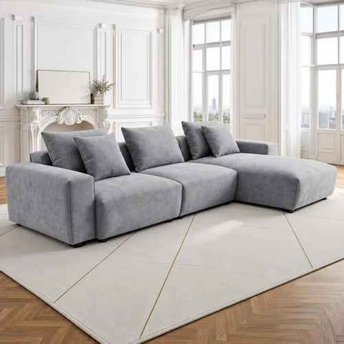 Mayfield Universal Corner Sofa – Beige or Grey