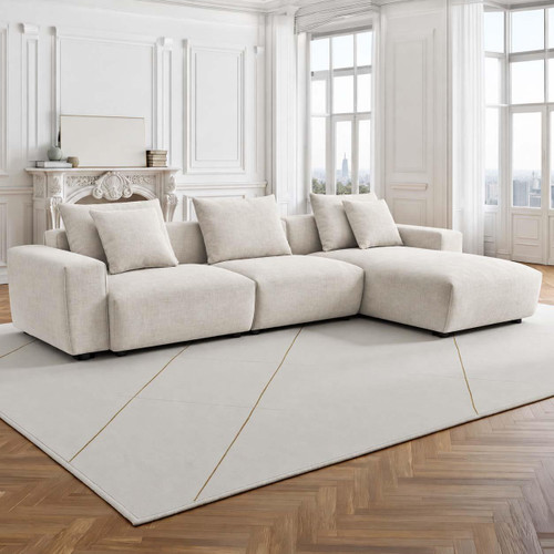 Mayfield Universal Corner Sofa – Beige or Grey