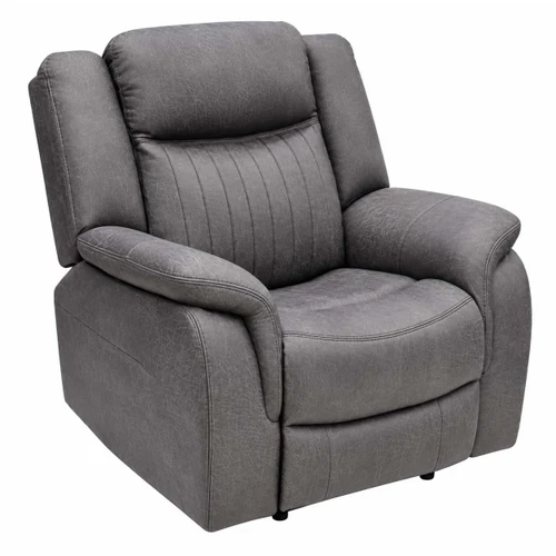 Lennox Grey Tech Fabric Armchair with USB & USB-C Charging