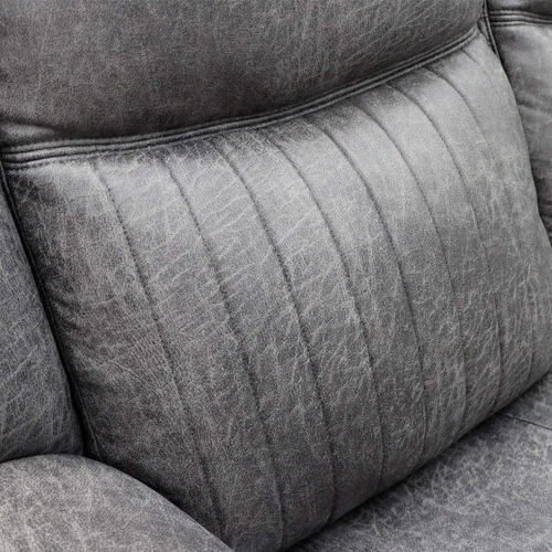 Lennox Grey Tech Fabric Armchair with USB & USB-C Charging