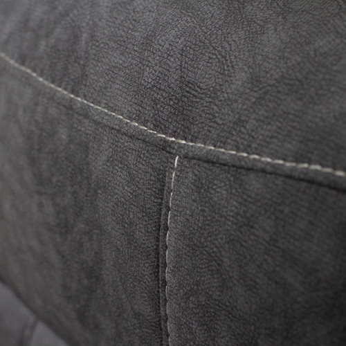 Anna Grey Fabric 5 Seater Electric Reclining Corner Sofa