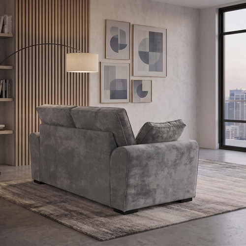 Montford Grey Fabric 3 + 2 Sofa Suite