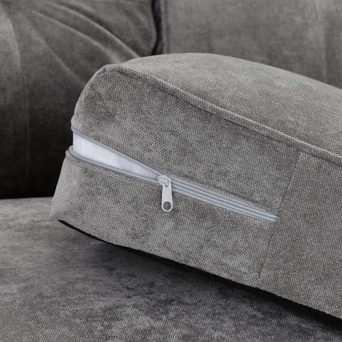 Montford Grey Fabric 3 + 2 + 1 Three Piece Sofa Suite