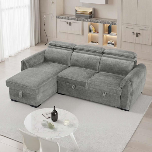 Carlo Universal Corner Sofabed with Storage