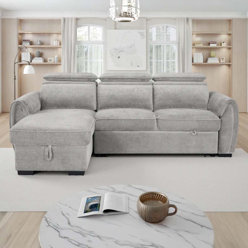 Carlo Universal Corner Sofabed with Storage