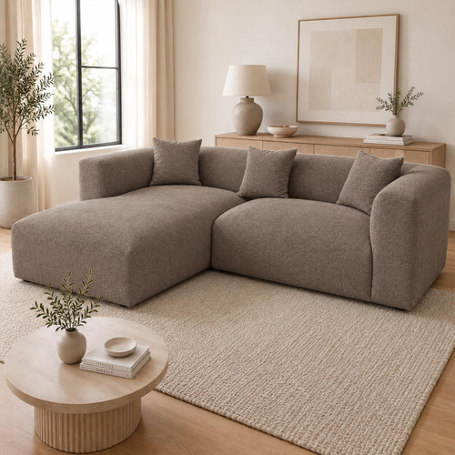 Ely Cloud Chaise L-Shaped Corner Sofa