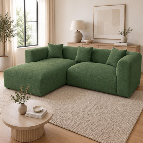 Ely Cloud Chaise L-Shaped Corner Sofa