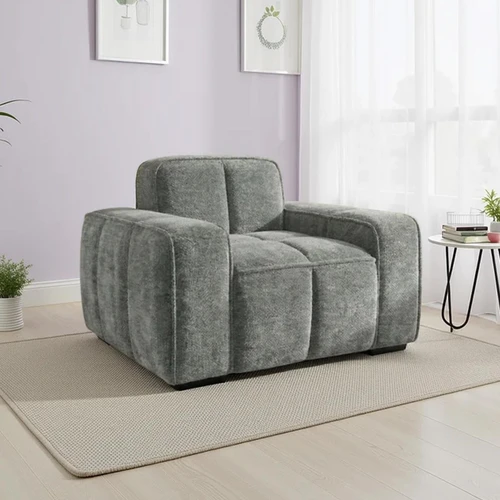 Preston Woven Fabric Armchair